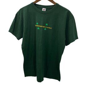 Green Leprechaun T-shirt Large